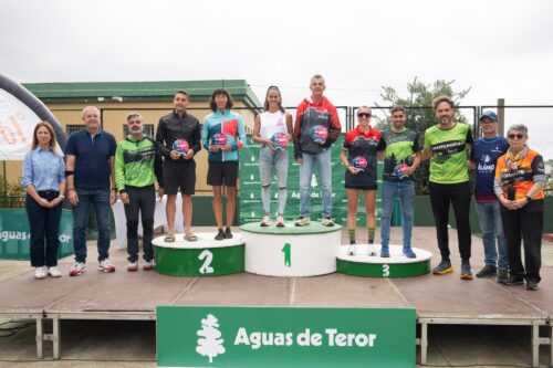 pódium de 14K El Álamo Race